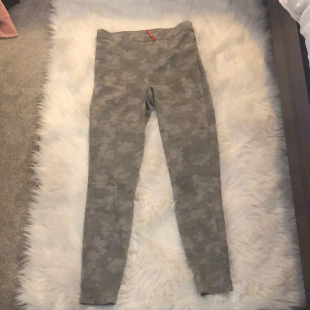 Spanx camo print leggings
